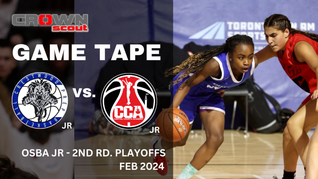Crestwood Jr vs Capital Courts Jr - 2023-2024 OSBA Jr Playoffs